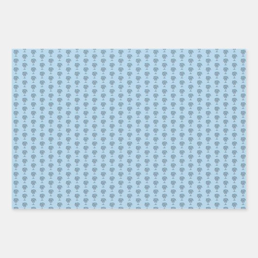 Block Print Wrapping Paper (Voorkant)