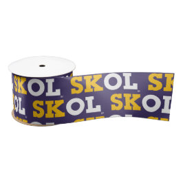 Block Script "SKOL" — Ribbon Satijnen Lint