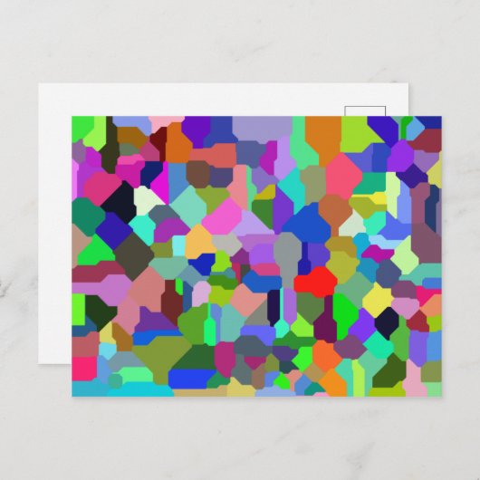 Block Tegel Briefkaart (Voorkant / Achterkant)