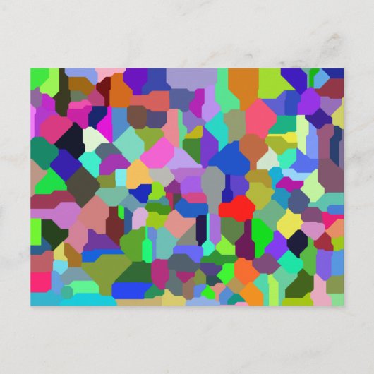 Block Tegel Briefkaart (Voorkant)