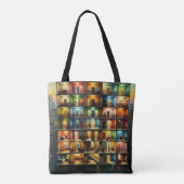 Block Tote Bag (Achterkant)