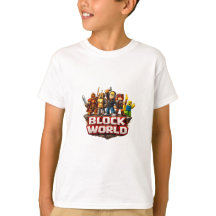 Block World Gamer Squad Design – Kleurrijke Kubus 