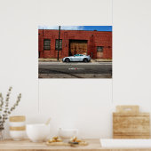 "Blockade" Super Silver in NC Poster (Keuken)