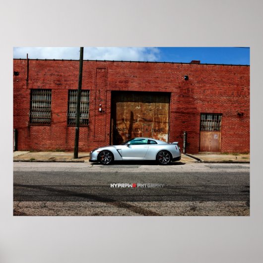 "Blockade" Super Silver in NC Poster (Voorkant)