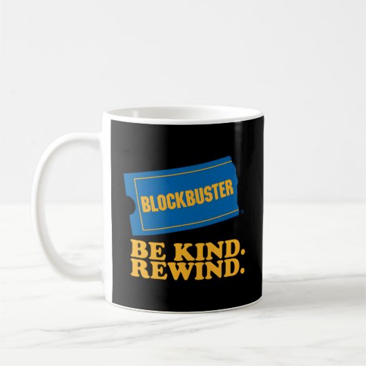 Blockbuster Be Kind Terugspoelen Koffiemok (Links)
