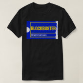 Blockbuster Lidmaatschap Kaart T-shirt (Design voorkant)