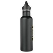 BLOCKBUSTER Matte Black Water Flacon Waterfles (Links)