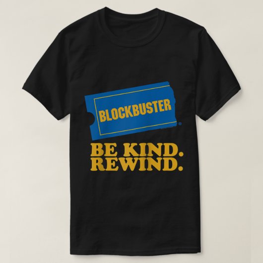 Blockbuster moet Raglan T-shirt terugspoelen (Design voorkant)