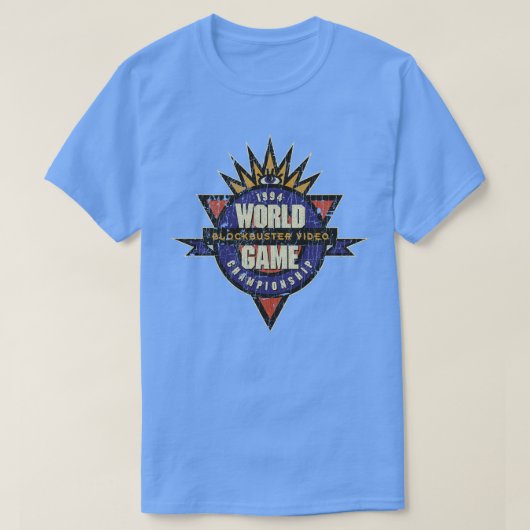 Blockbuster Video World Game Cup 1994 T-shirt (Design voorkant)
