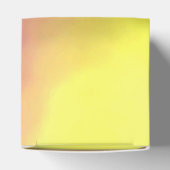 Blockchain: Abstract Roze, Geel, Zwart & Wit Bedankdoosjes (Bovenkant)