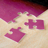 Blockchain: Abstract Roze, Geel, Zwart & Wit Legpuzzel (Zijkant)