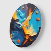 blockchain bitcoin wallet wandklok (Hoek)