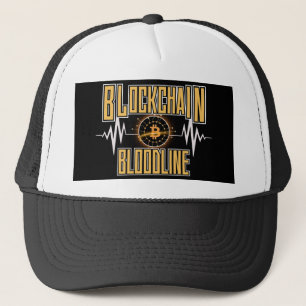 Blockchain Bloodline™ gekroonde gecodeerde crypto- Trucker Pet