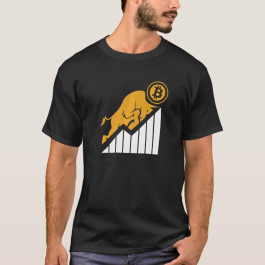 Blockchain Crypto Crypto Currency Crypto Trader Bi T-shirt (Voorkant)