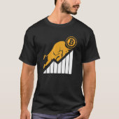 Blockchain Crypto Crypto Currency Crypto Trader Bi T-shirt (Voorkant)