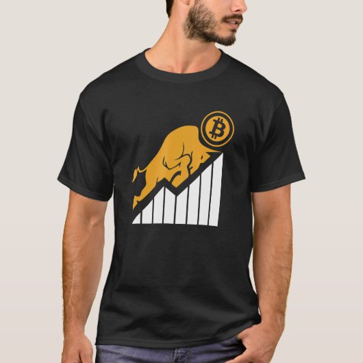 Blockchain Crypto Crypto Currency Crypto Trader Bi T-shirt (Voorkant)