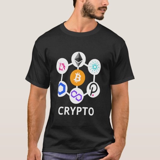 Blockchain Cryptocurrency Bitcoin Hold Crypto Altc T-shirt (Voorkant)