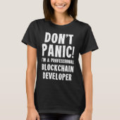 Blockchain Developer T-shirt (Voorkant)