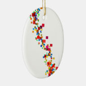 Blockchain Technology als creatief bedrijf Keramisch Ornament (Rechts)