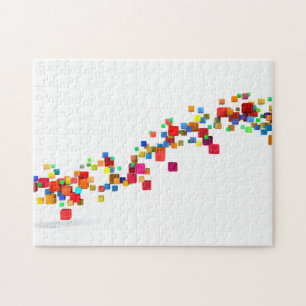 Blockchain Technology als creatief bedrijf Legpuzzel