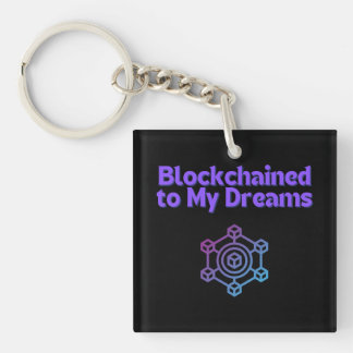 Blockchaintje voor mijn dromen sleutelhanger