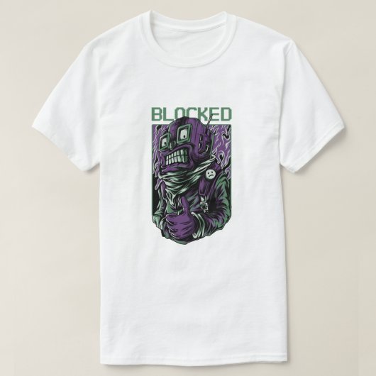 Blocked Bot T-shirt (Design voorkant)