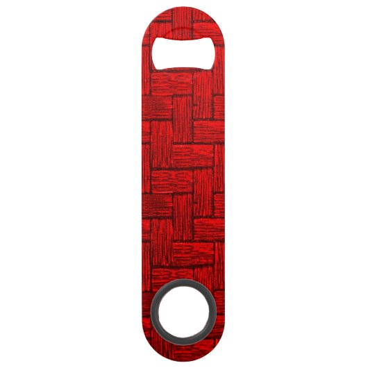 Blocked Red Bottle Opener Speed Flessenopener (Achterkant)