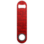 Blocked Red Bottle Opener Speed Flessenopener (Voorkant)