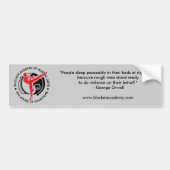 Blocker Academy of Martial Arts Bumpersticker (Voorkant)