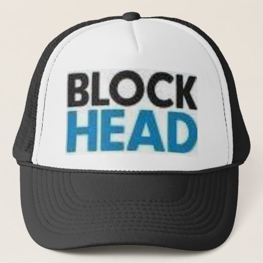 BLOCKHEAD TRUCKER PET (Voorkant)