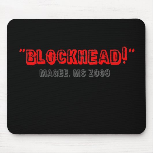 BlockheadMageeMS2009 Muismat (Voorkant)