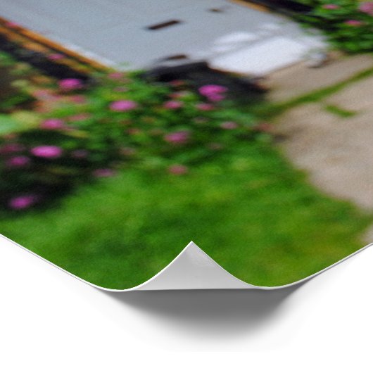 Blockley Village Cottage Cotswolds Gloucestershire Poster (Hoek)