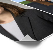 BlockPix Minecraft Character Poster (Hoek)