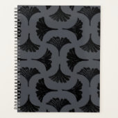 Blockprint Gingko - steengrijs Planner (Voorkant)