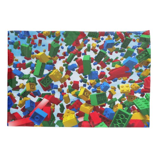 BLocks Pillow-Hoesjes afspelen Kussensloop (Achterkant-Links)