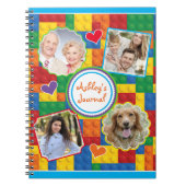 Blocks Scrapbook Family Photo Journal Notitieboek (Voorkant)