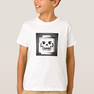 Blocks shirt van het hoofdskelet