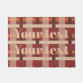 Blocks vintage design deurmat (Voorkant)