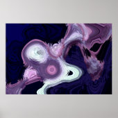 Blocky Blob Poster (Voorkant)