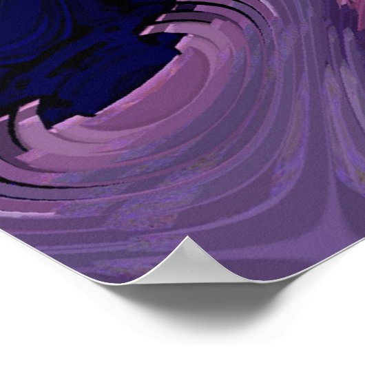 Blocky Blob Poster (Hoek)