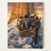 "Blocky Delaware Crossing" Planner (Achterkant)