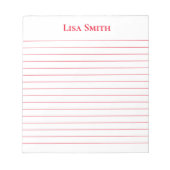 Blocnote-Aangepast de Blocnote (Voorkant)