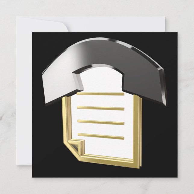 Blocnote en telefoon (Voorkant)