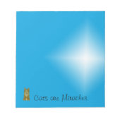 Blocnote - Katten zijn wonderen (klein) (Voorkant)