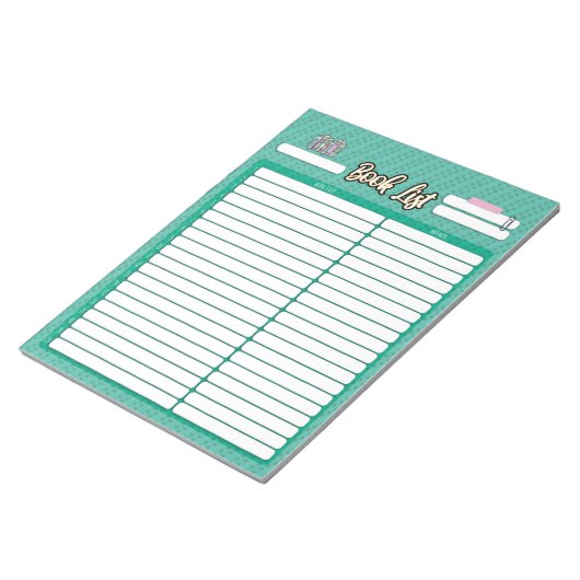 Blocnote met HOMESCHOOL BOOK (Schuin)