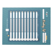 Blocnote met KINDER LEZINGSLIJST (Voorkant)