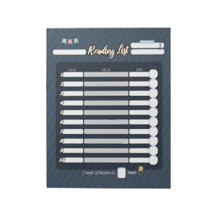 Blocnote met KINDER LEZINGSLIJST