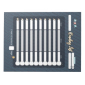 Blocnote met KINDER LEZINGSLIJST (Voorkant)