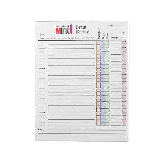 Blocnote met rempomp (Linkerzijde)