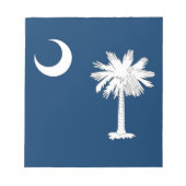 Blocnote met vlag van de staat South Carolina (Voorkant)